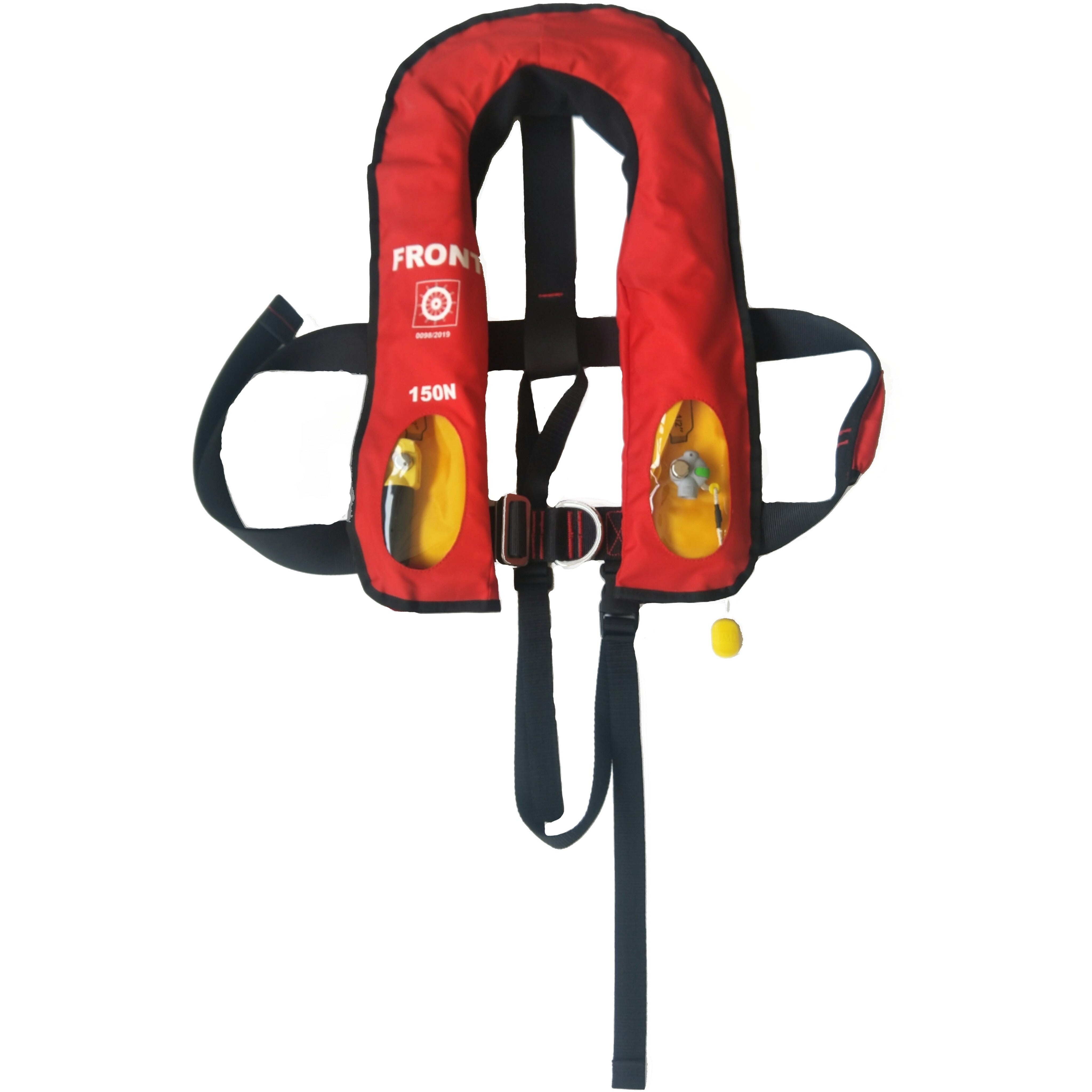 seacurity-solas-rettungsweste-150n-automatik-rot-harness image 2