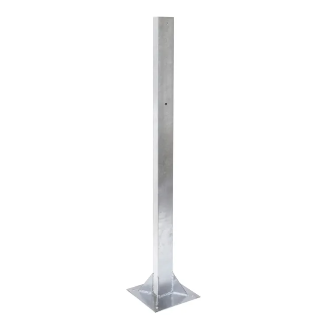 seacurity-rettungsringkasten-pfosten-stahl-verzinkt-150-cm-grau image 1
