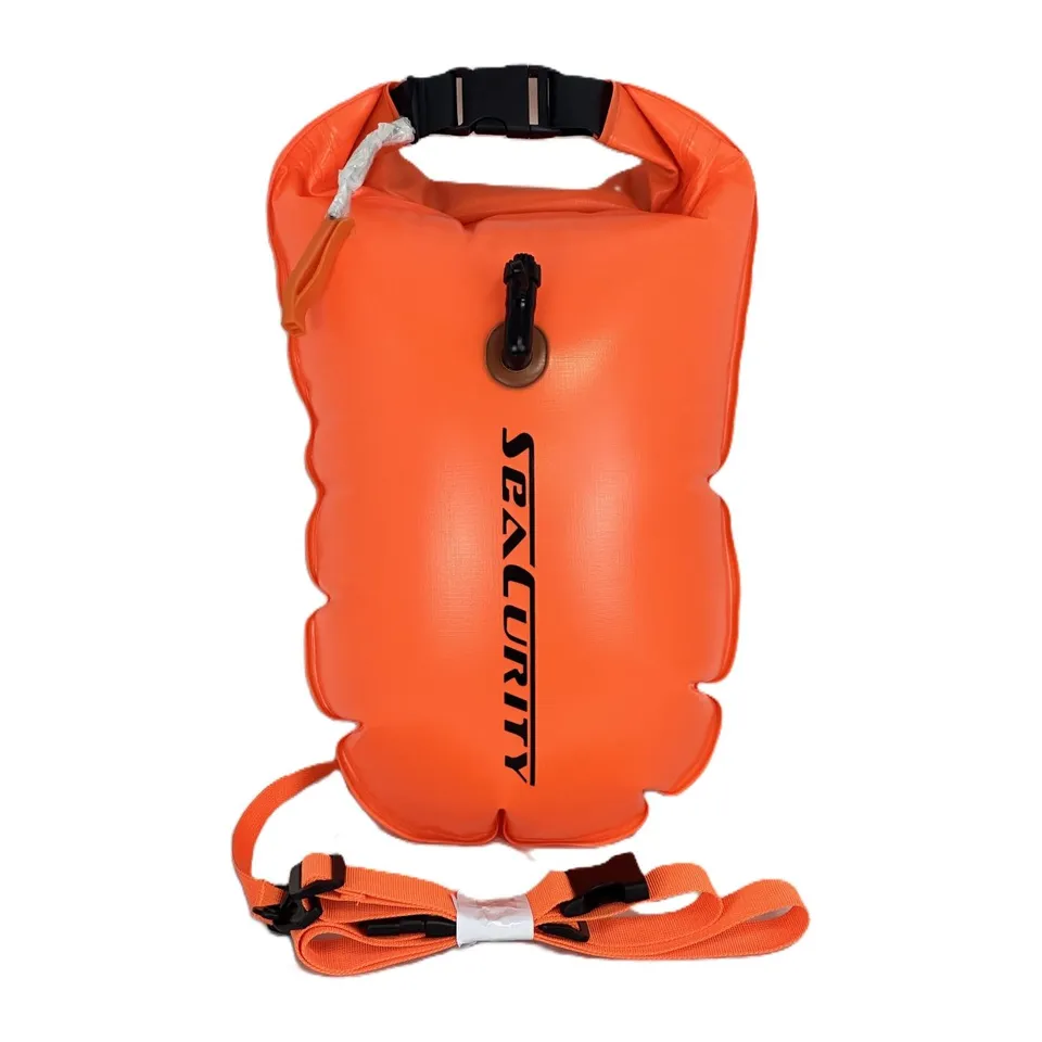 seacurity-schwimmboje-20-l-schwimm-boje-orange-pvc-pfeife image 1