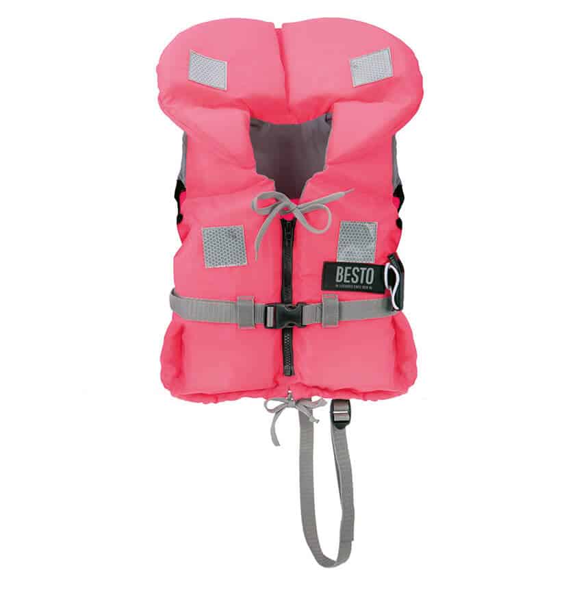 besto-racingbelt-kinder-schwimmweste-rosa-5-40-kg-pfeife image 1