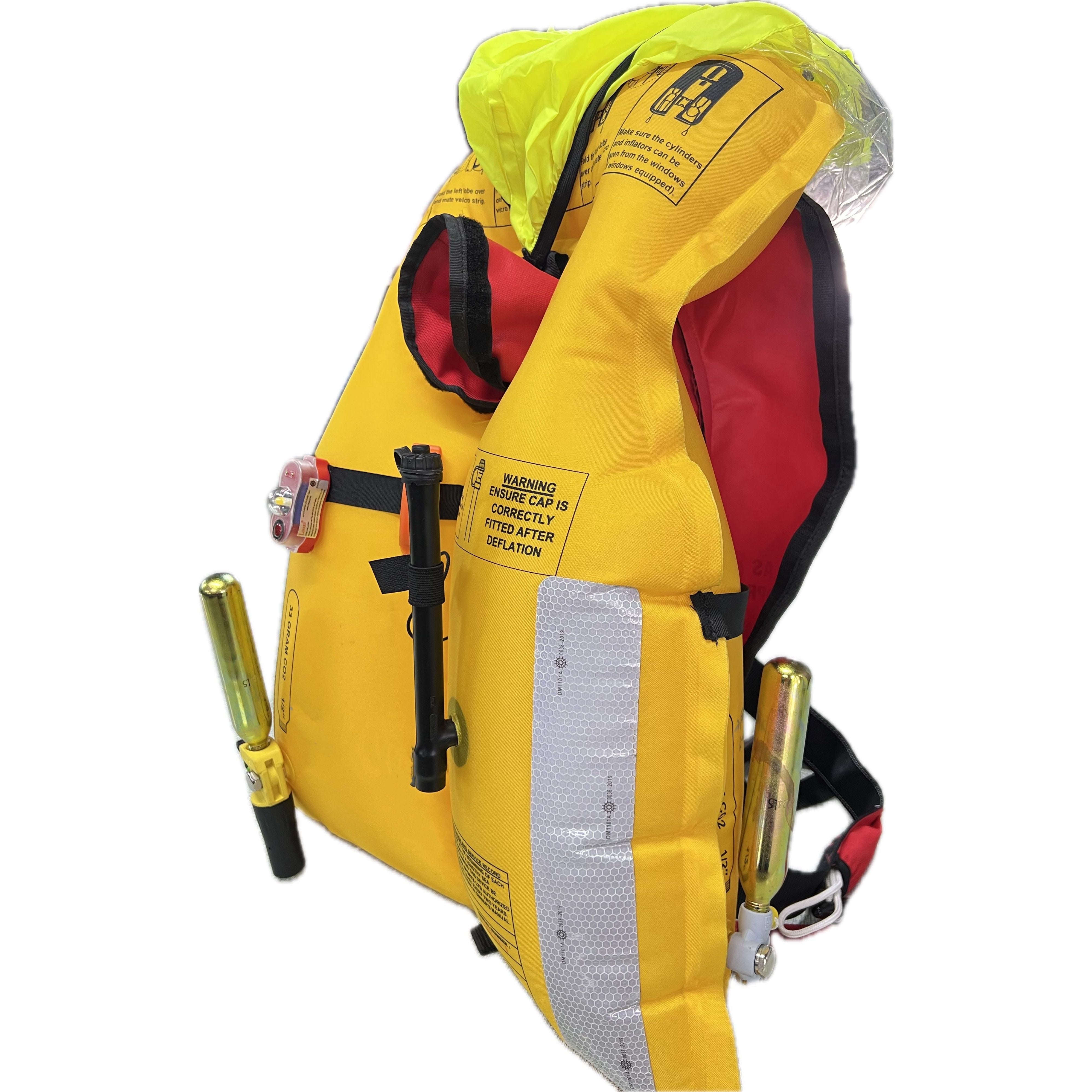 seacurity-solas-rettungsweste-150n-automatik-rot-harness image 4