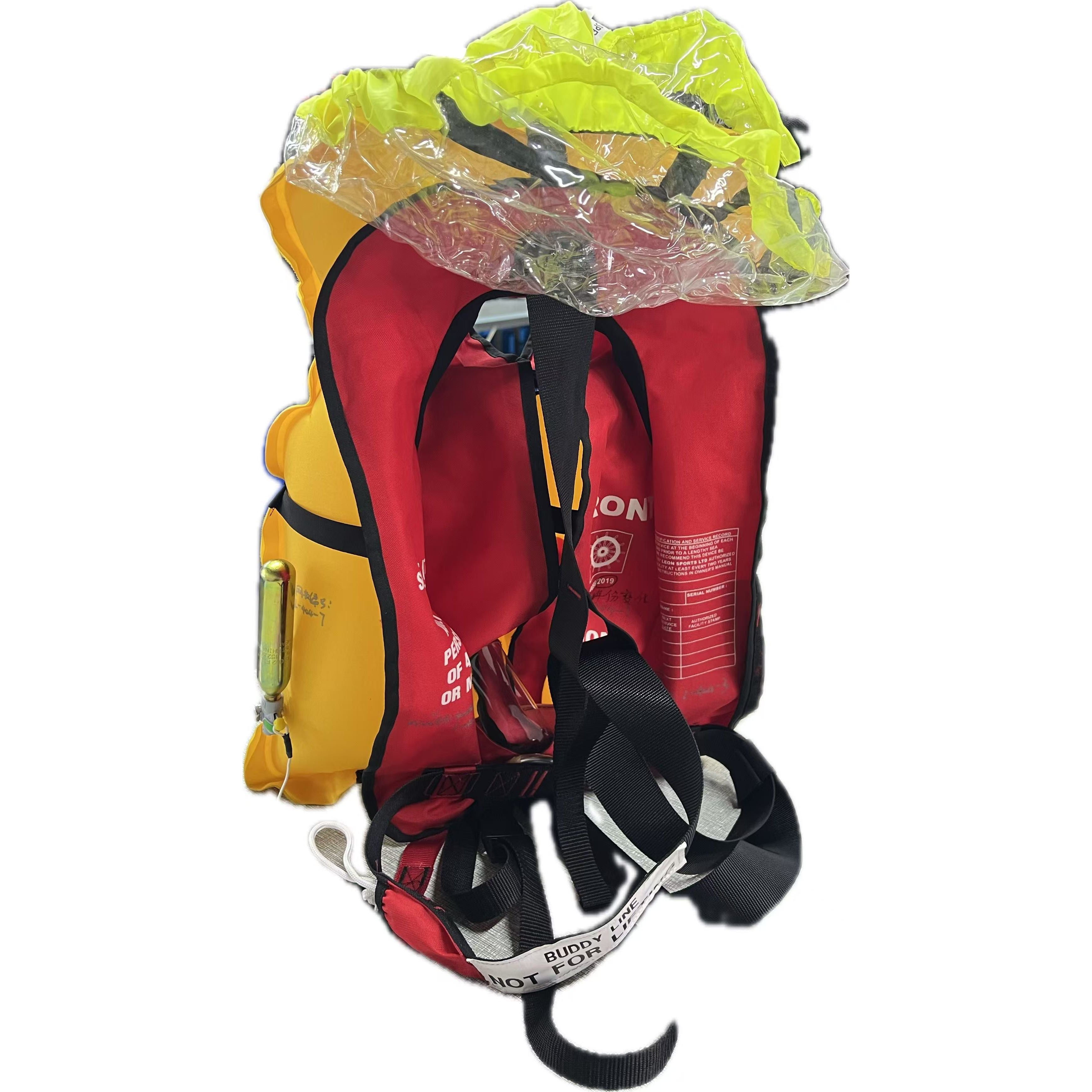 seacurity-solas-rettungsweste-150n-automatik-rot-harness image 5