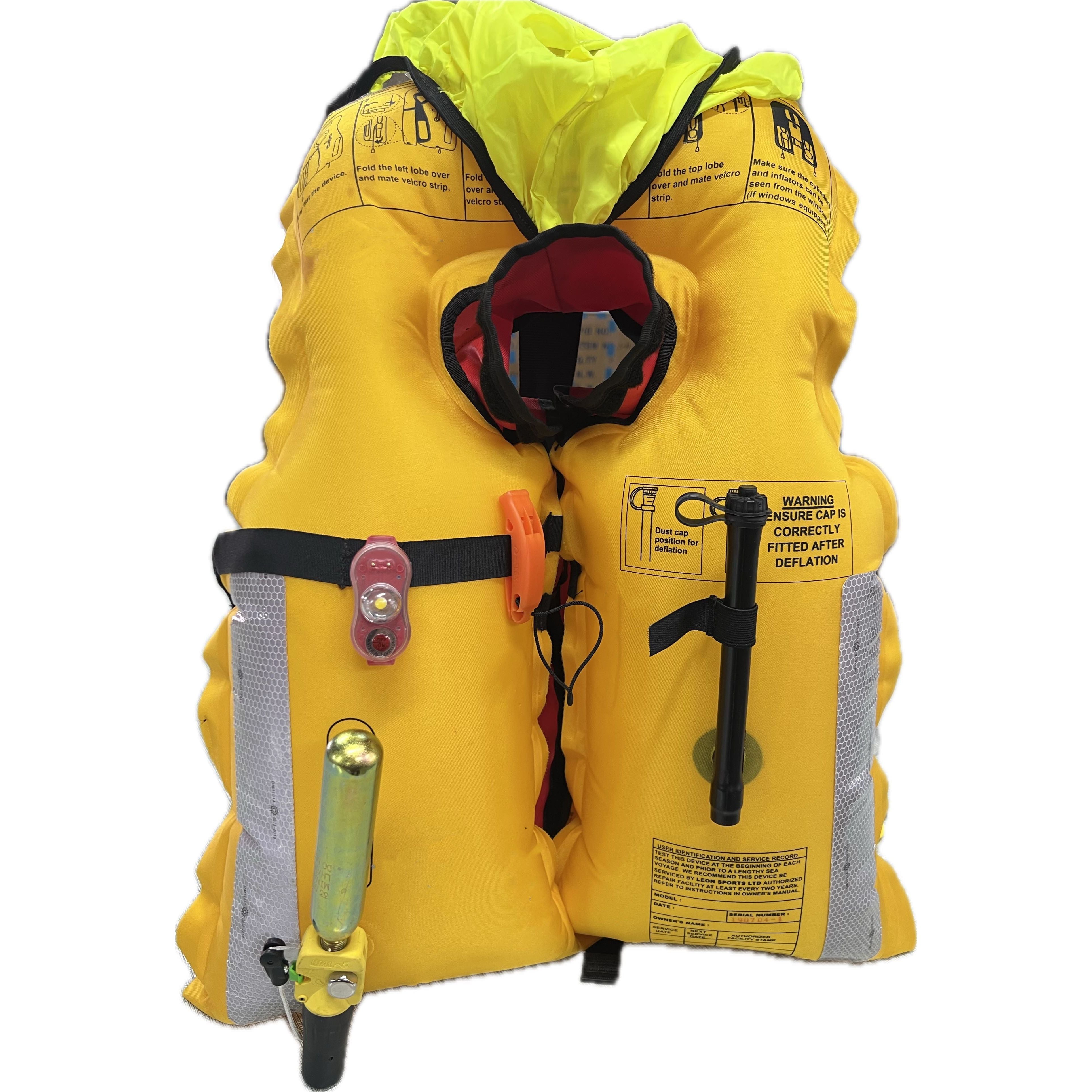 seacurity-solas-rettungsweste-150n-automatik-rot-harness image 3