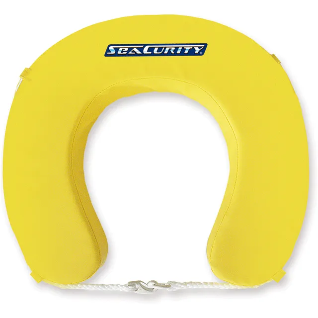 seacurity-rettungsring-hufeisen-gelb-schaumstoff-56-cm image 1