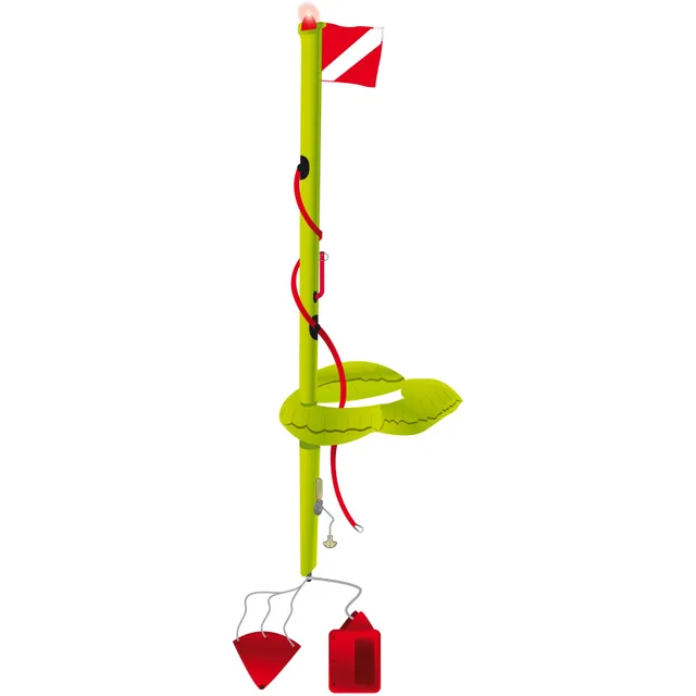 seacurity-schwimmboje-rescue-marker-buoy-markierungsboje-rote-tasche image 1